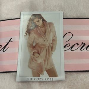 Victoria secret the cozy robe light pink size M/L